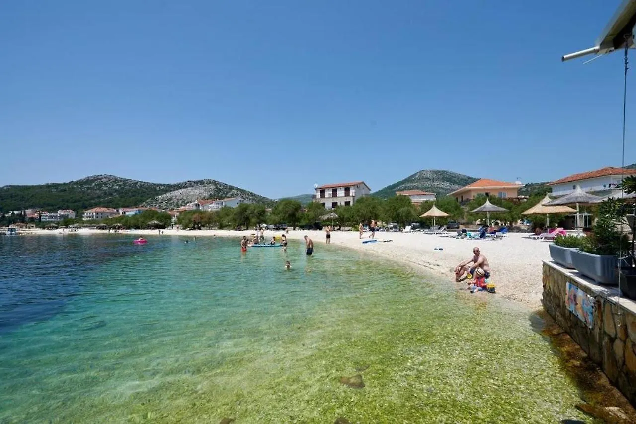 Apartment In Seget Vranjica With Sea View, Balcony, Air Conditioning, W-Lan 5052-4 Croatia